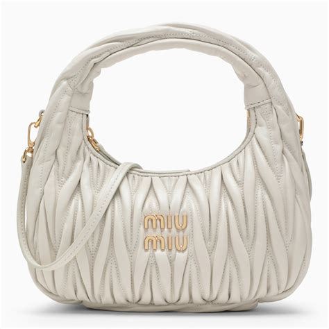 white miu miu bag|miu michigan handbags.